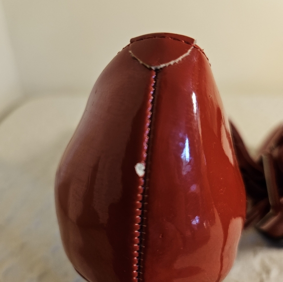 Grabriella Roches Red Pump 4" Stiletllo High Heels, Women's 8M - Picture 6 of 14